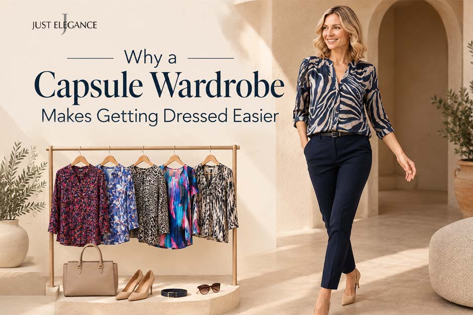 Why a Capsule Wardrobe Makes Getting Dressed Easier