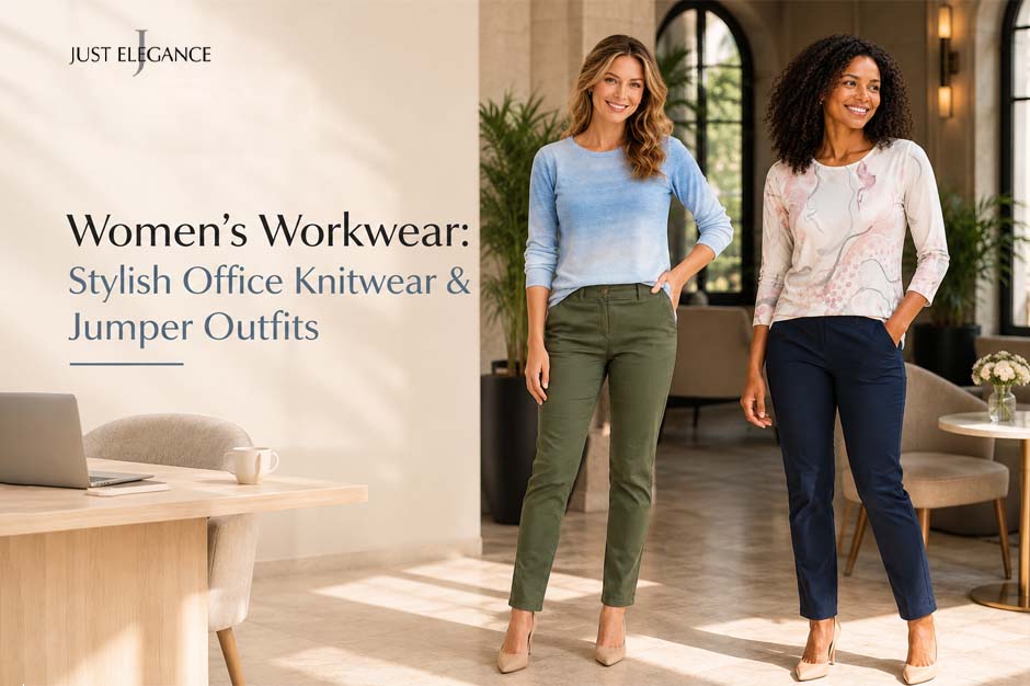 Women’s Workwear Stylish Office Knitwear & Jumper Outfits