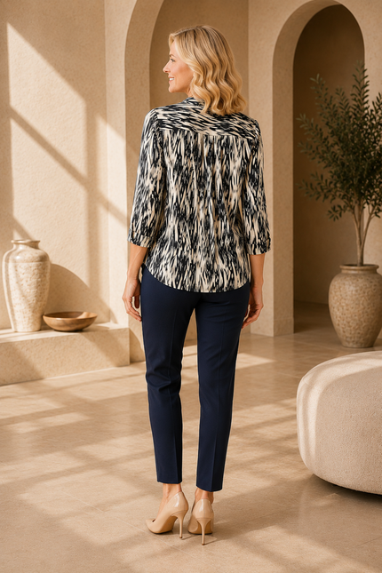 Beige Black