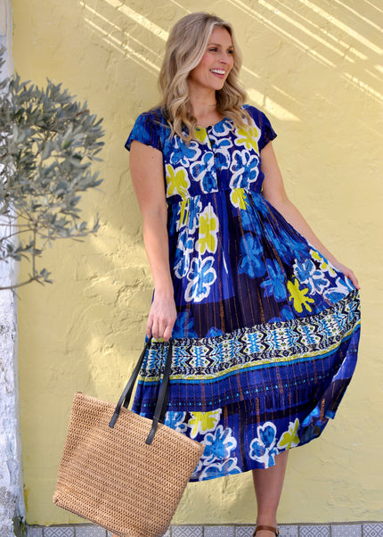 Navy Print