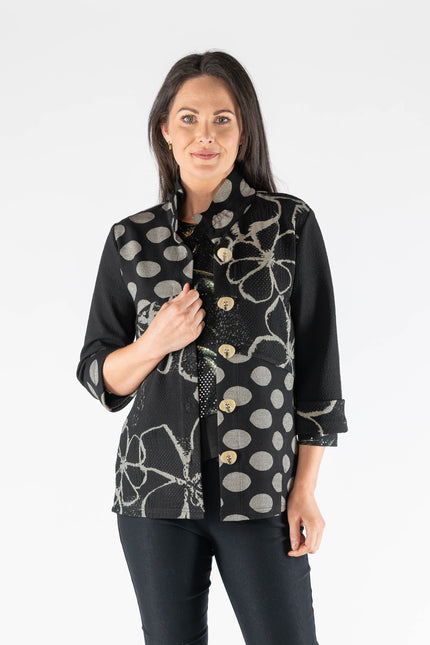Beige Black