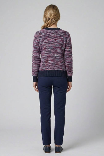 Cerise Navy