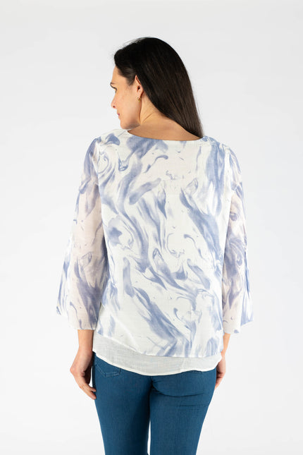 White Blue