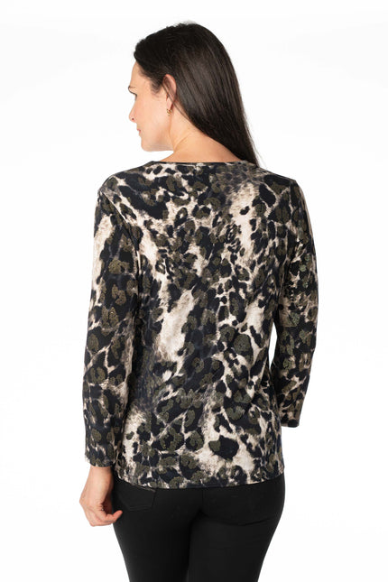 Beige Black