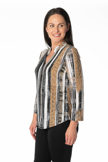 Taupe Print