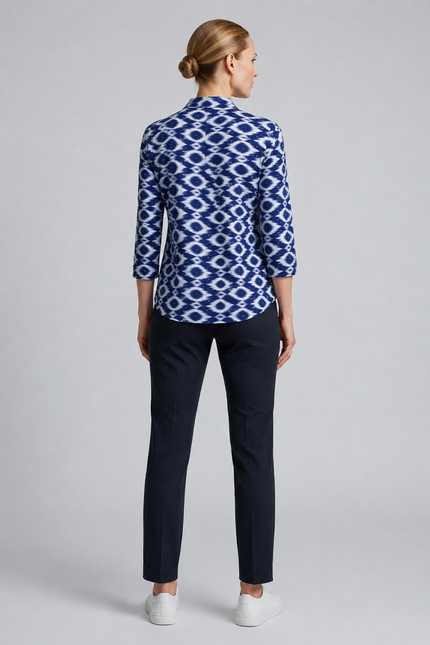 Navy Print