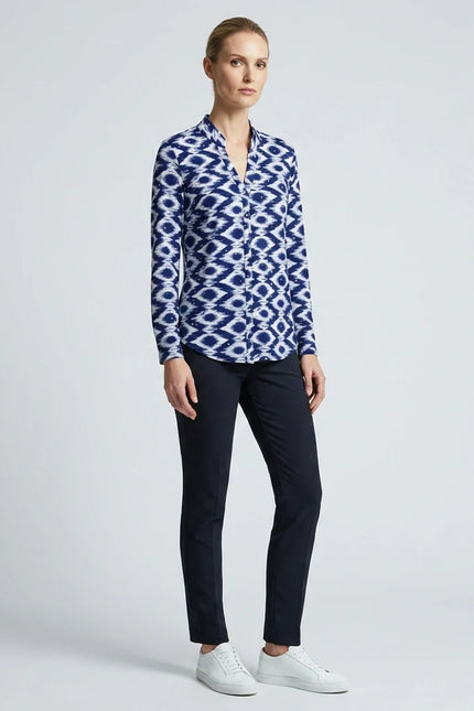 Navy Print