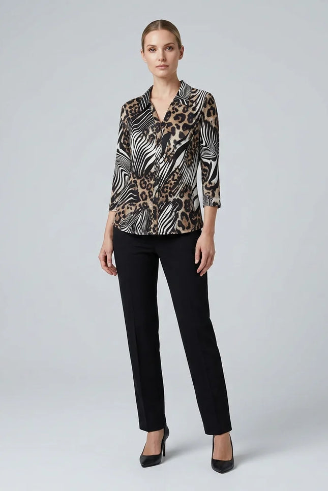 Beige Black