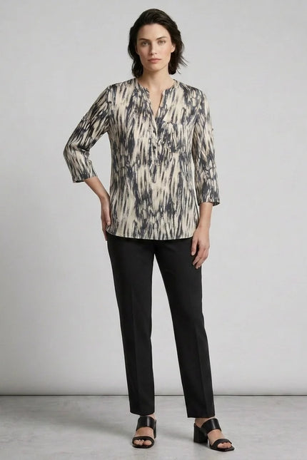 Beige Black