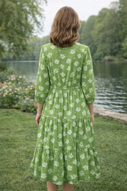 Green White