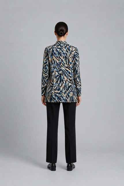 Teal Print