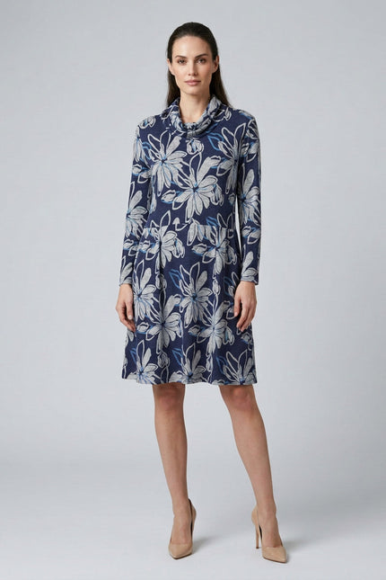 Navy Print