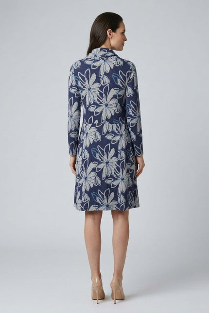 Navy Print