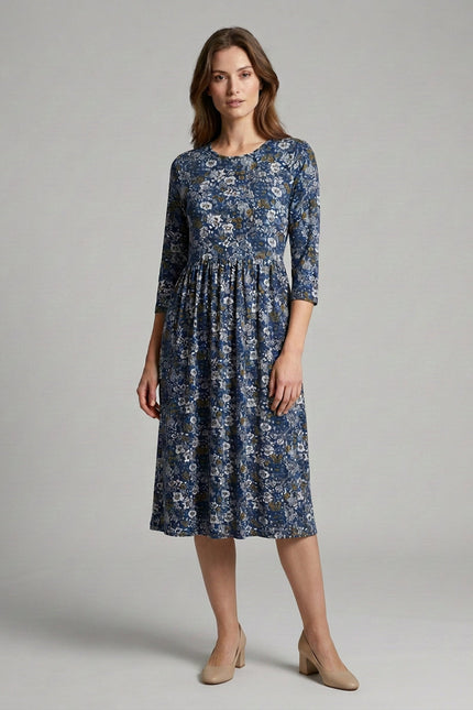 Navy Print