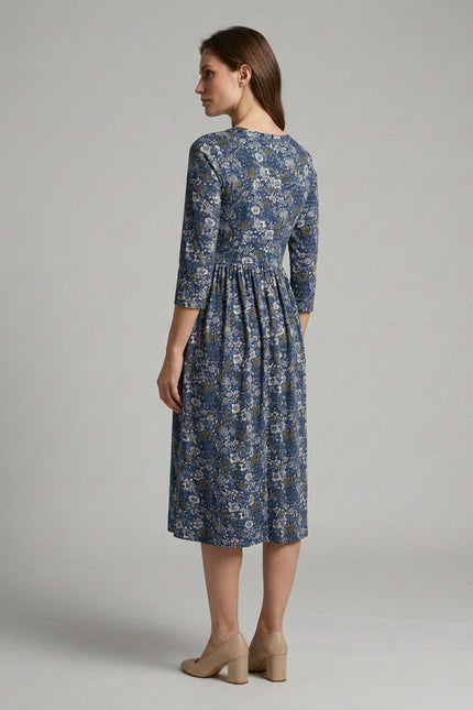 Navy Print