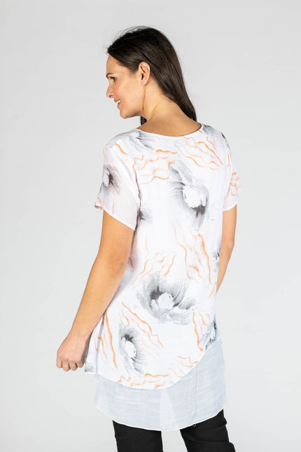 Orange Print
