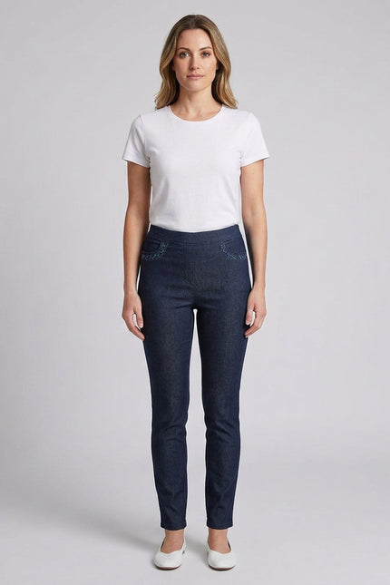 navy denim