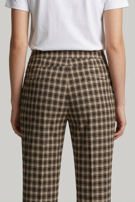 Trouser 29 inch check with pockets