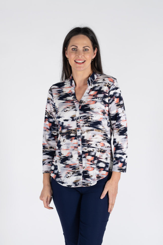Peach Print