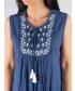 Sleeveless Crinkle Tunic Top 