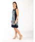 Multi print Tropical Leaf Print Sleeveless Dress