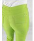 Lime 22 inch Leg Cropped Trouser