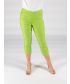 Lime 22 inch Leg Cropped Trouser